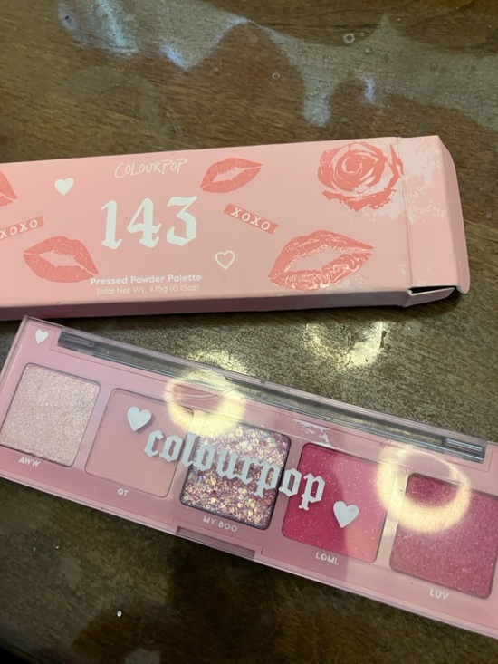 💋ColourPop 143 pressed powder palette NWT NIB - Picture 8 of 11